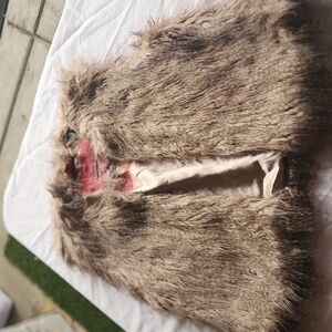 Bernardo Collection Furry Vest